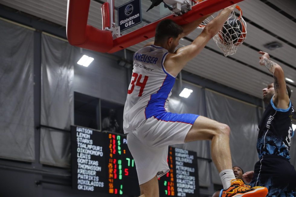 Πανιώνιος – Κολοσσός Ρόδου 73-62: Νίκη-ανάσα για τους «κυανέρυθρους»