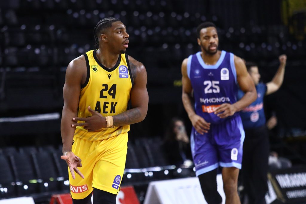 ΑΕΚ – Μύκονος Betsson 90-65: Καθάρισε με… έκρηξη στην τρίτη περίοδο η Ένωση (vid)