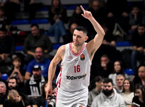 Το ιστορικό ρεκόρ που πλησίασε ο Ολυμπιακός κόντρα στην Παρτίζαν