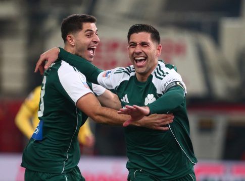 Παναθηναϊκός – Άρης 3-0: «Χατ-τρικ» Μπακασέτα και στα ημιτελικά ΠΑΟΚ!