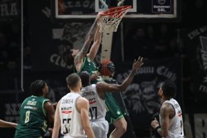 ΠΑΟΚ – Παναθηναϊκός 69-74: Γλίτωσαν από του Δικεφάλου τα… δόντια οι πράσινοι