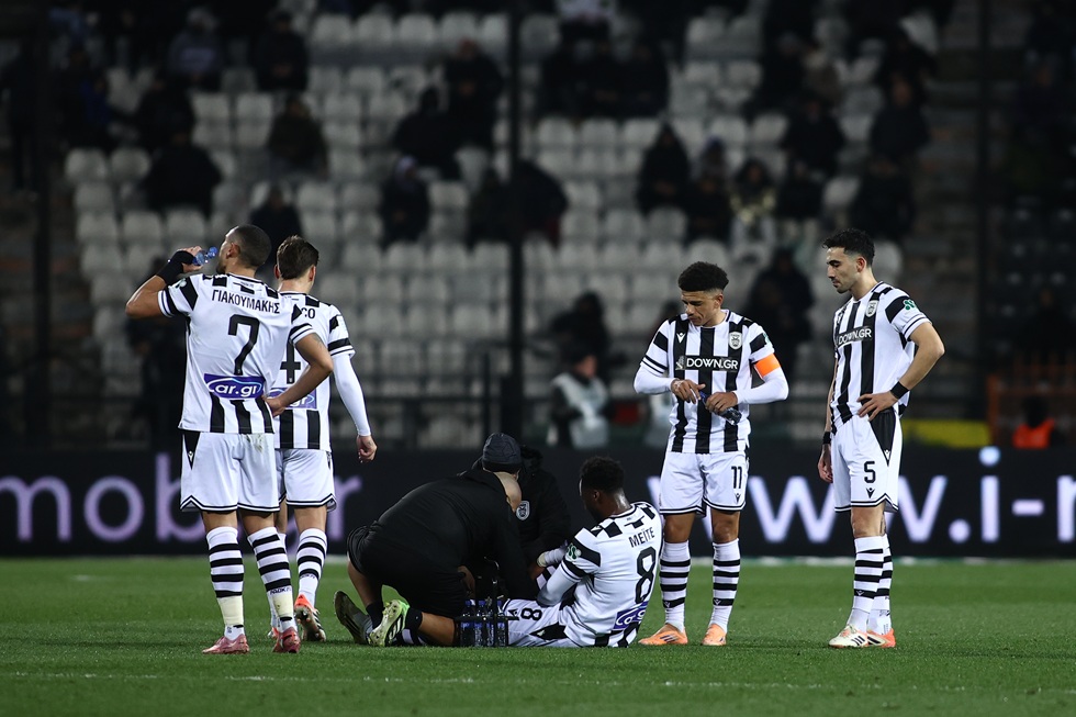 ΠΑΟΚ: Ενοχλήσεις στον αστράγαλο ο Μεϊτέ – Θα υποβληθεί σε εξετάσεις