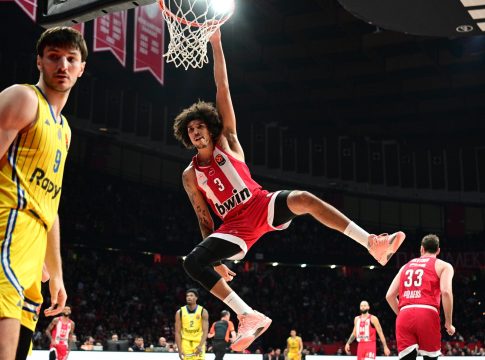 Η βαθμολογία της Euroleague μετά τη νίκη του Ολυμπιακού επί της Μακάμπι (pic)