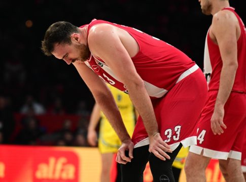 Οριστικό: Χωρίς Μιλουτίνοφ κόντρα στην Έφες ο Ολυμπιακός