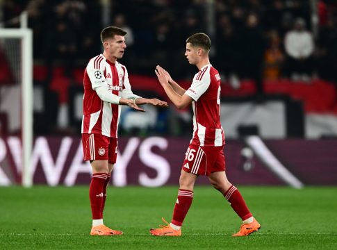 Σούπερ προσφορά* για κάθε γκολ στο Άγιαξ-Ολυμπιακός από το Pamestoixima.gr