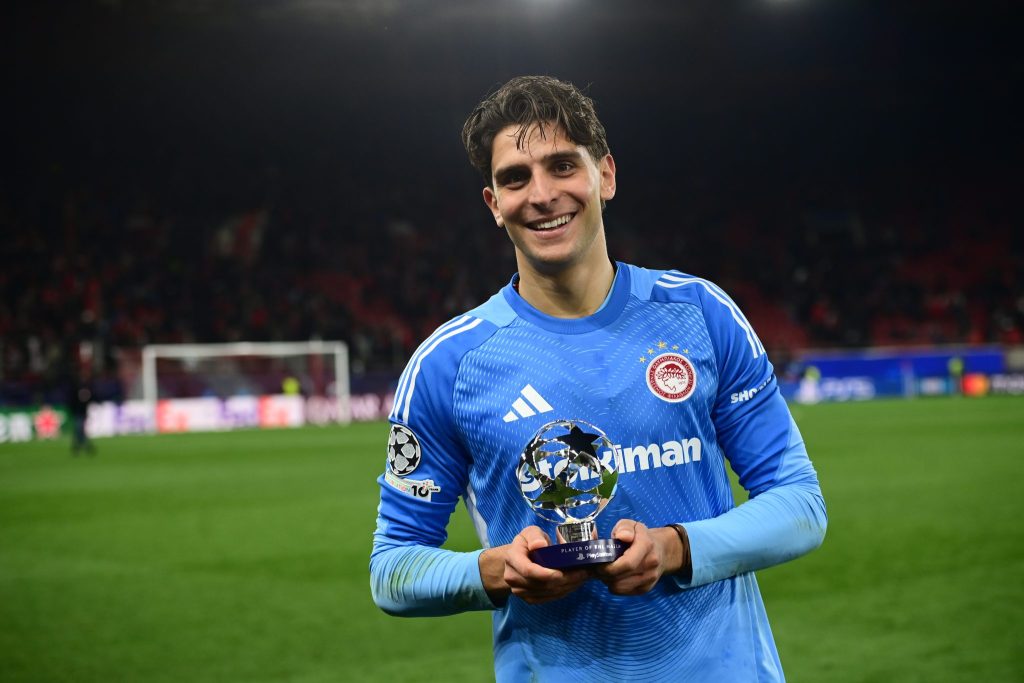 Τζολάκης, ο καλύτερος: Στην κορυφαία ενδεκάδα του Champions League!