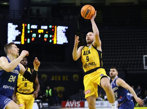 ΑΕΚ: Στην κορυφαία πεντάδα της αγωνιστικής στο BCL ο Λεκαβίτσιους (pic)