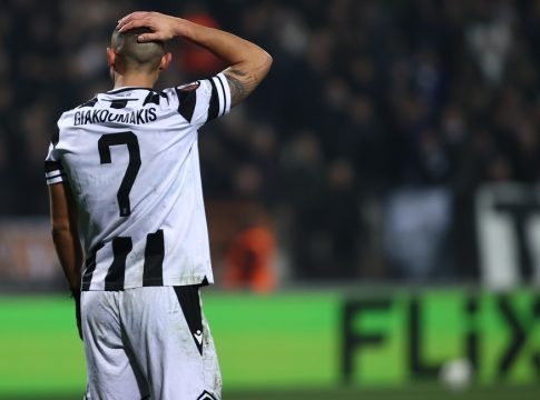 «Αγγίζει» το γκολ με τακουνάκι του Γιακουμάκη ο ΠΑΟΚ! – Διπλή ευκαιρία με Πέλκα(vid)