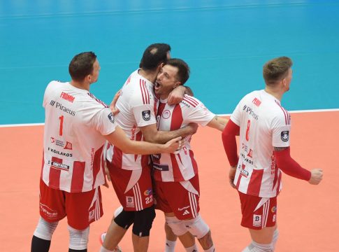 Ολυμπιακός ONEX – ΑΟ Φλοίσβος 3-1: Νίκησαν οι «ερυθρόλευκοι» και πάνε στην Τσεχία για την ανατροπή