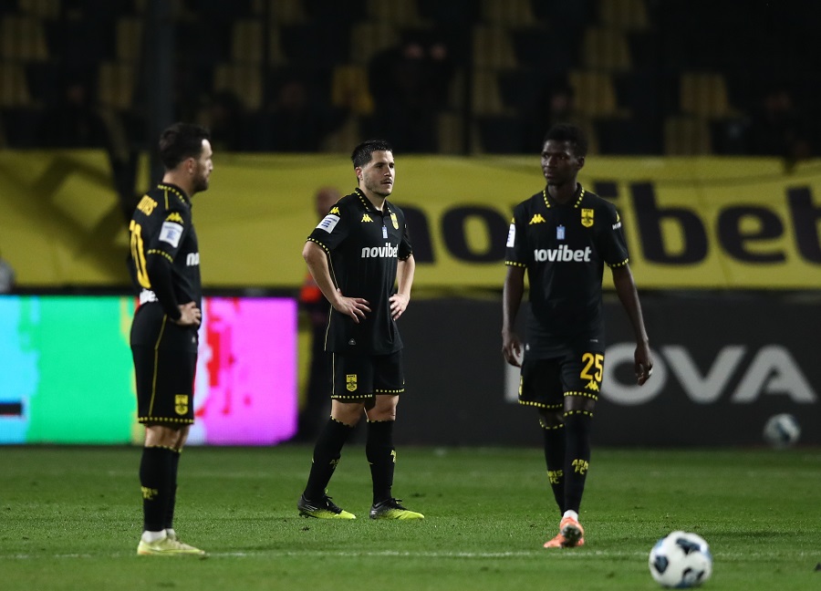 Άρης – Λεβαδειακός: Πόσα λάθη έκανε η κιτρινόμαυρη άμυνα, με αποτέλεσμα να δεχθεί το δεύτερο γκολ