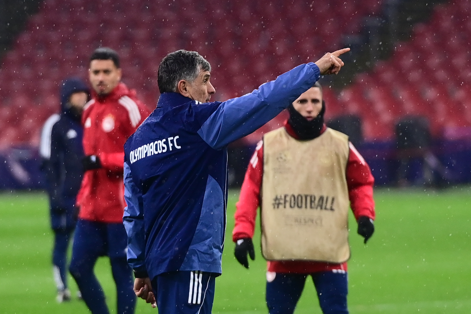 Προπονήθηκε στο θρυλικό «Johan Cruyff Arena» ο Ολυμπιακός (pics)