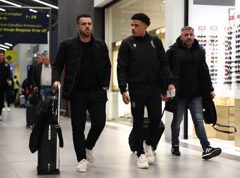 Η αναχώρηση του ΠΑΟΚ για τη Γαλλία (pics)