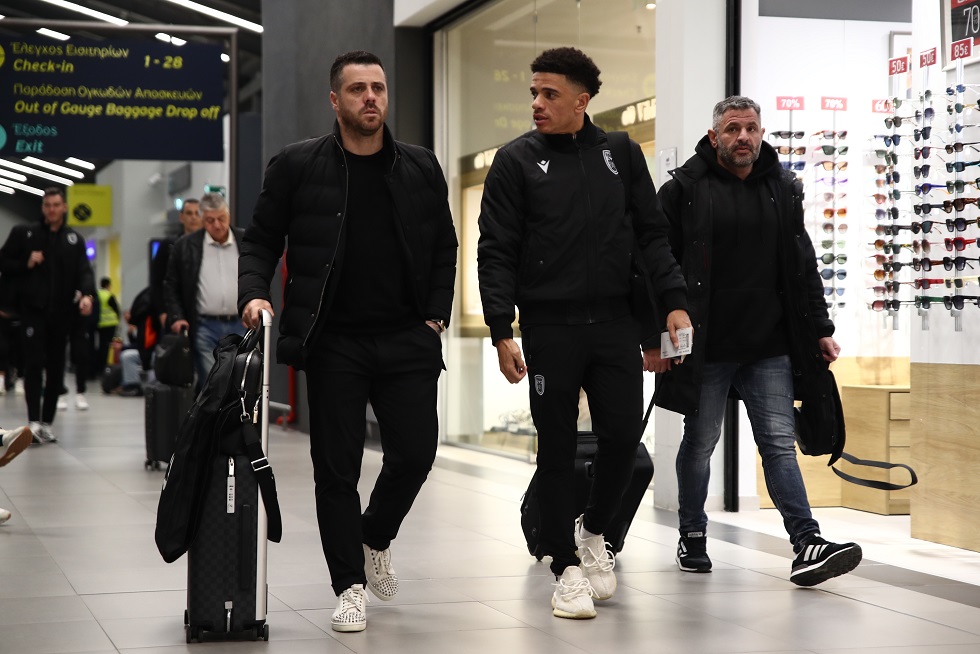 Η αναχώρηση του ΠΑΟΚ για τη Γαλλία (pics)