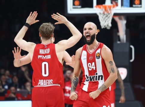 Η βαθμολογία της Euroleague μετά τη μεγάλη νίκη του Ολυμπιακού