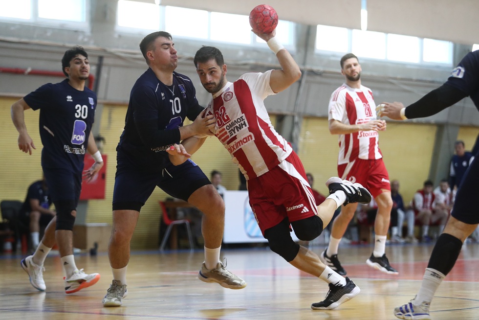 Ολυμπιακός/Όμιλος Ξυνή – Ιωνικός Νέας Φιλαδέλφειας 35-25: Εύκολο απόγευμα για τους Ερυθρόλευκους