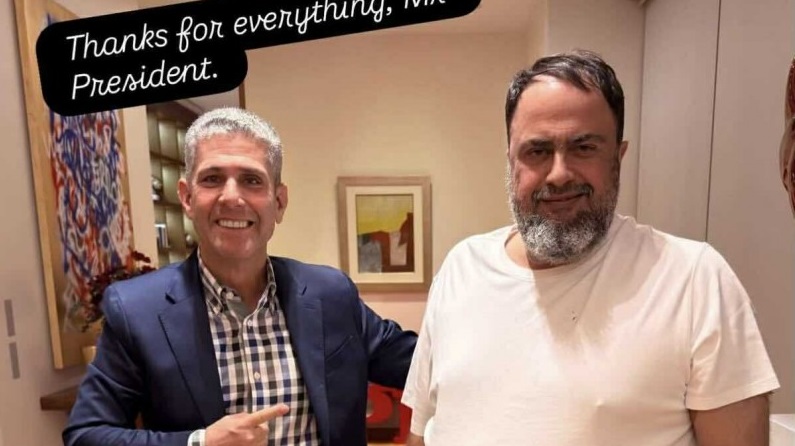 Ο ατζέντης του Αντρέ Λουίζ ευχαρίστησε τον Βαγγέλη Μαρινάκη (pic)