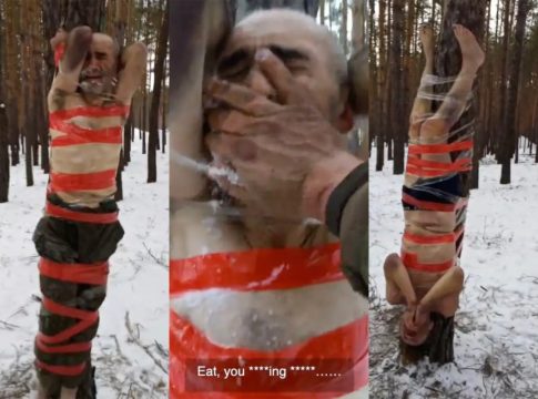 Ρωσία: Τιμωρούν άνδρες στον στρατό για ανυπακοή δένοντάς τους ανάποδα σε δέντρα – Σοκαριστικό βίντεο