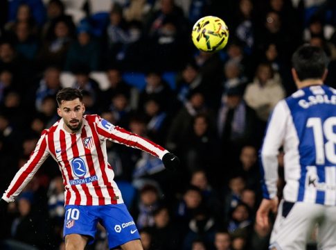 Σοσιεδάδ – Ατλέτικο Μαδρίτης 1-1: Επιστροφή στις γκέλες για τους «ροχιμπλάνκος»