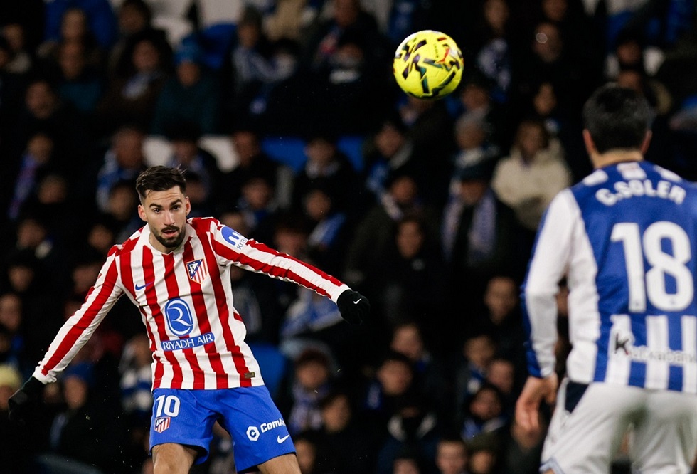 Σοσιεδάδ – Ατλέτικο Μαδρίτης 1-1: Επιστροφή στις γκέλες για τους «ροχιμπλάνκος»