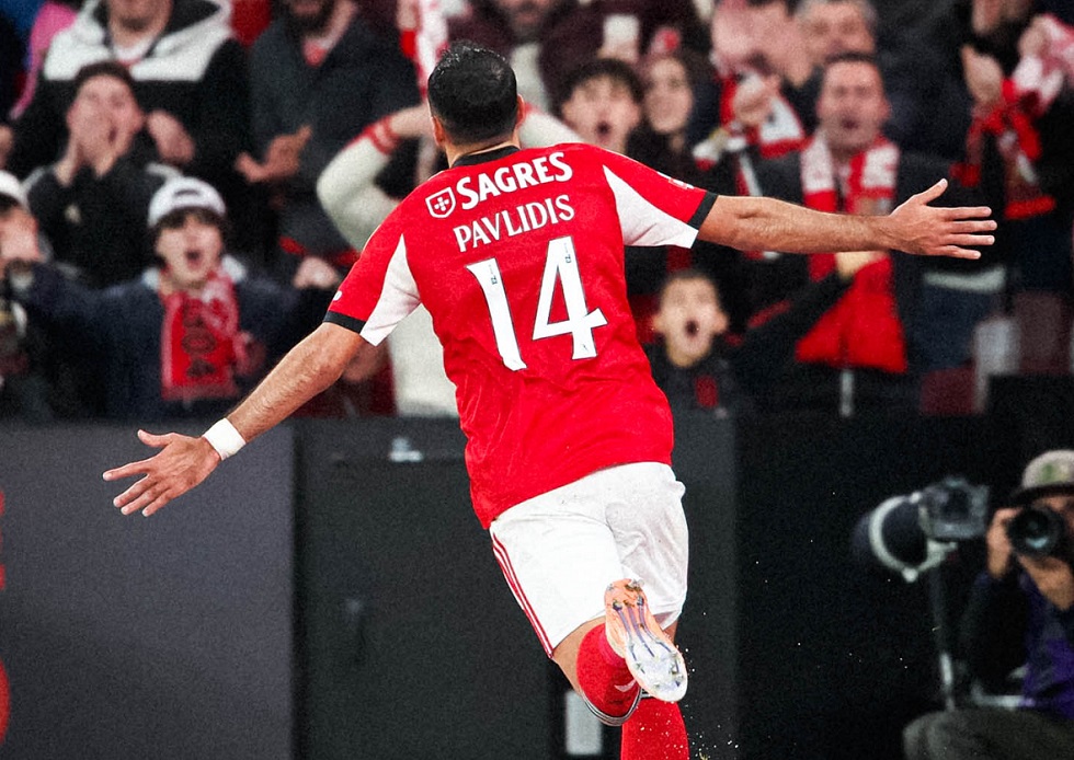 «Παστελώνει» ασταμάτητα ο Παυλίδης: Δύο γκολ κόντρα στην Εστορίλ, το δεύτερο με απίθανο σκάψιμο (vids)