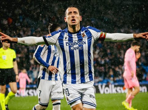 Σοσιεδάδ – Θέλτα 3-1: Την «καθάρισε» με δέκα παίκτες…