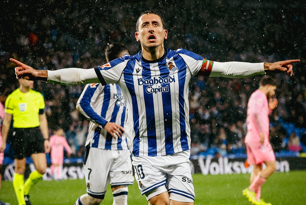 Σοσιεδάδ – Θέλτα 3-1: Την «καθάρισε» με δέκα παίκτες…