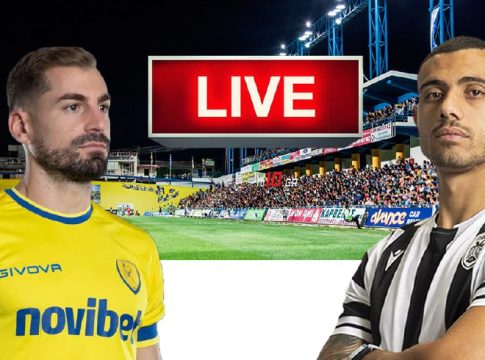 LIVE: Παναιτωλικός – ΠΑΟΚ
