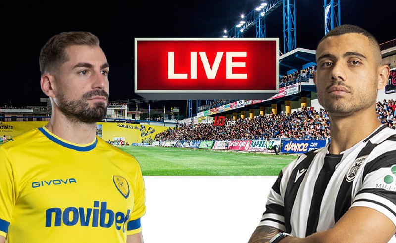 LIVE: Παναιτωλικός – ΠΑΟΚ