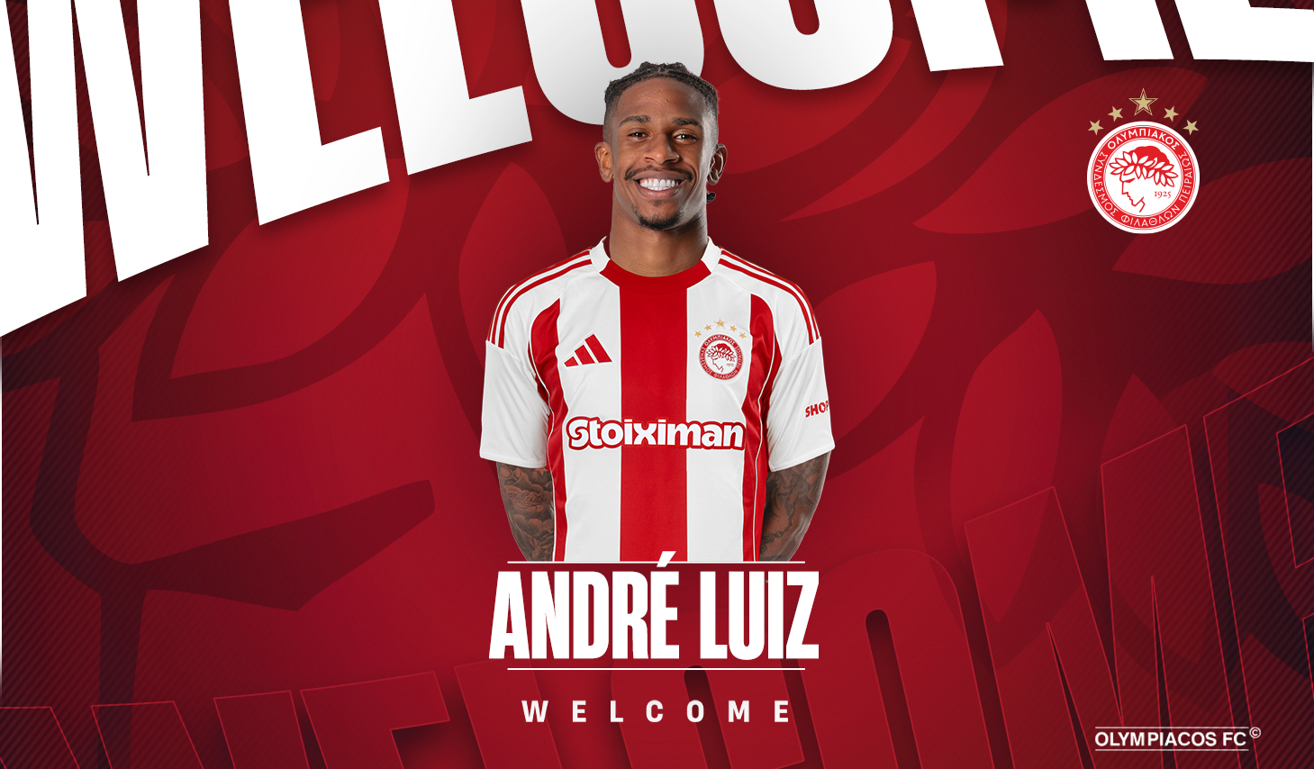 Επίσημο: Στον Ολυμπιακό ο Αντρέ Λουίζ