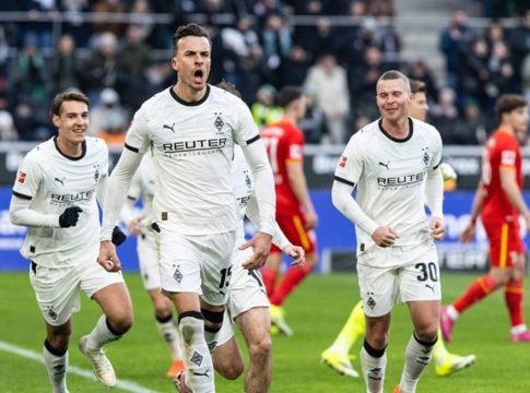 Γκλάντμπαχ – Άουγκσμπουργκ 4-0: Ποδαρικό στο νέο έτος με τεσσάρα