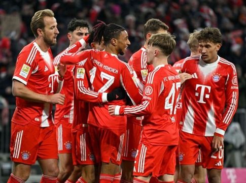 Μπάγερν Μονάχου – Βόλφσμπουργκ 8-1: Διέσυραν τους «λύκους» με οκτώ γκολ οι Βαυαροί