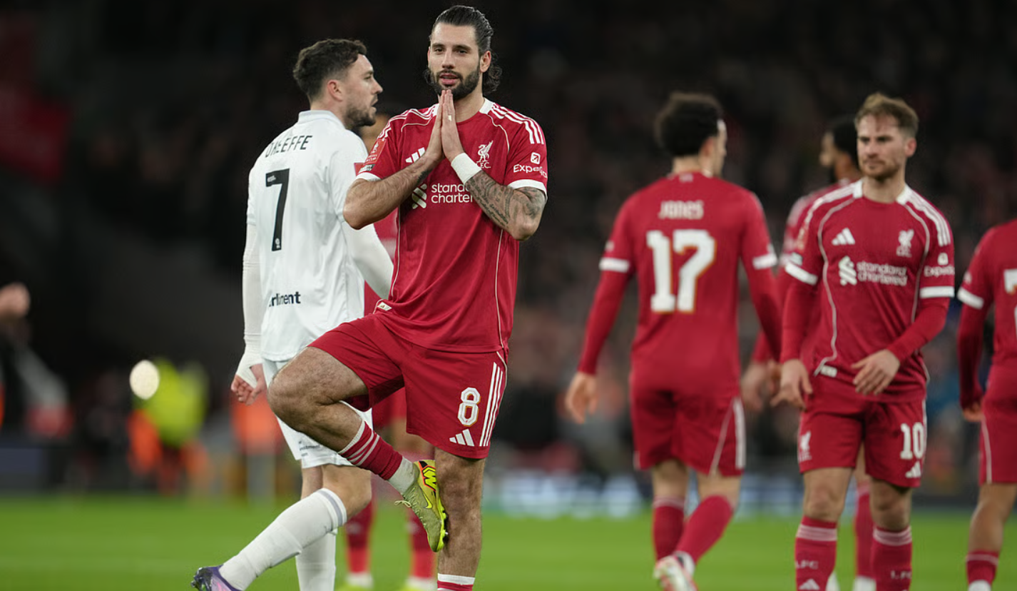 Λίβερπουλ – Μπάρνσλεϊ 4-1: Εύκολη πρόκριση στην επόμενη φάση του FA Cup για τους «Reds»