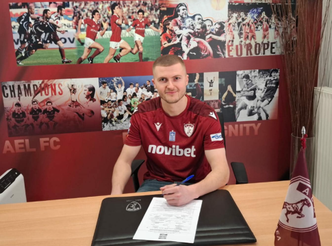 Παίκτης της ΑΕΛ Novibet o Νταβίντ Κρίστιαν Όλαφσον