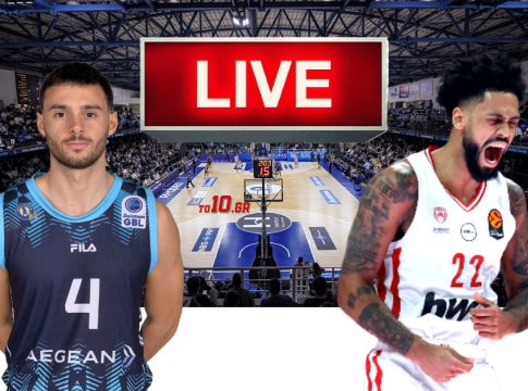 LIVE: Κολοσσός Ρόδου – Ολυμπιακός