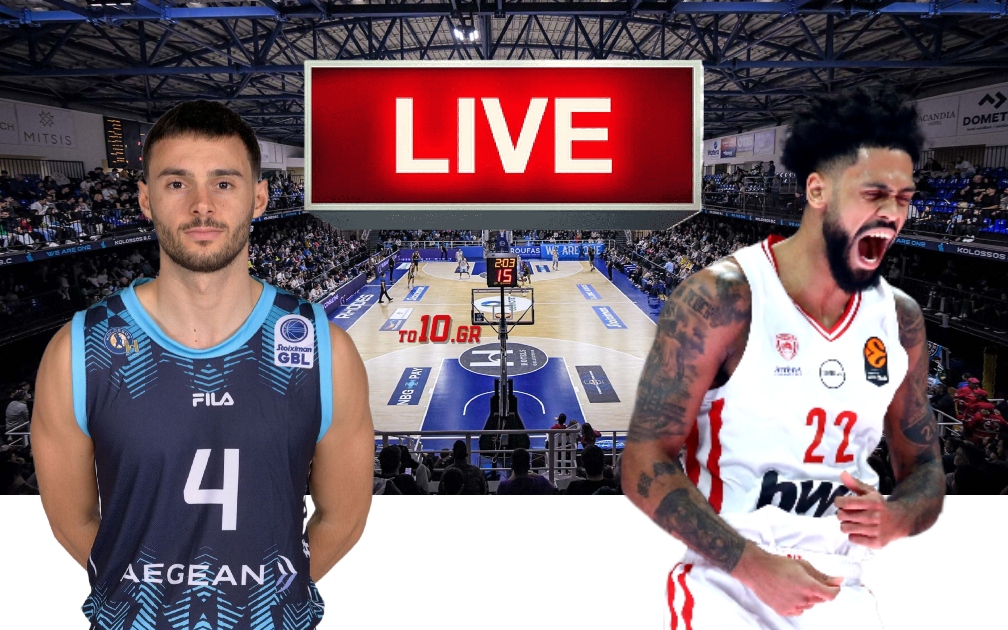 LIVE: Κολοσσός Ρόδου – Ολυμπιακός