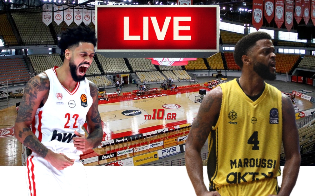 LIVE: Ολυμπιακός – Μαρούσι