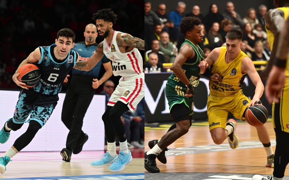 Στη Ρόδο ο Ολυμπιακός, με το Μαρούσι στο «Telekom Center» ο Παναθηναϊκός