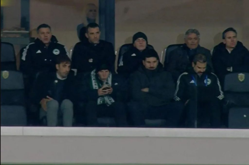 Σε σουίτα στην «OPAP Arena» με τον Αλαφούζο ο Σαντίνο Αντίνο (vid)