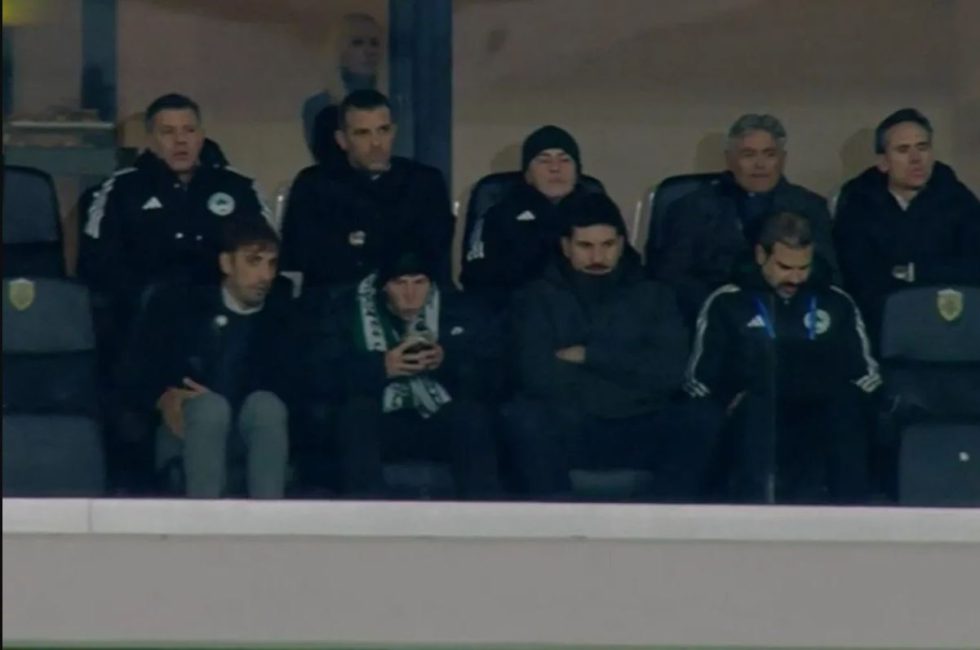 Σε σουίτα στην «OPAP Arena» με τον Αλαφούζο ο Σαντίνο Αντίνο (vid)