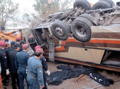 Η μεγάλη τραγωδία του 1999 – Έξι οπαδοί του ΠΑΟΚ είχαν σκοτωθεί σε τροχαίο δυστύχημα στα Τέμπη