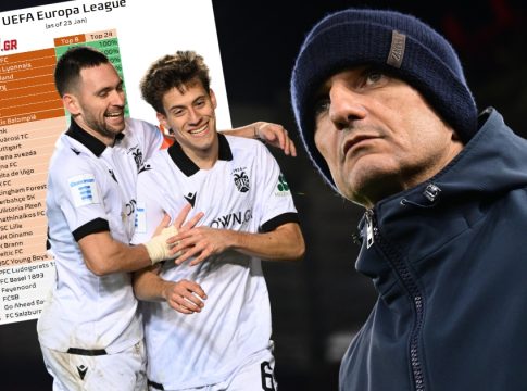Πώς ο ΠΑΟΚ θα μπει στην 8άδα του Europa League και θα προκριθεί απευθείας στους «16»