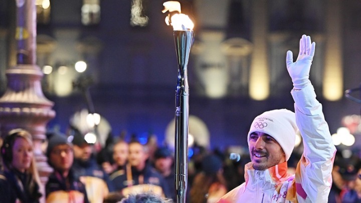 Milano/Cortina 2026: Η Ολυμπιακή Φλόγα έφτασε στην Κορτίνα