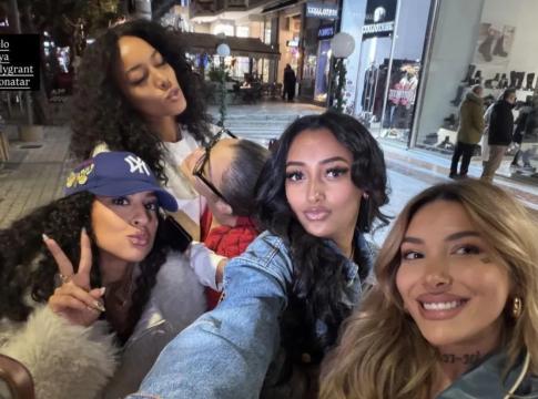 Βραδιά Παναθηναϊκού – Ολυμπιακού: Η Μπέριλ ΜακΚίσικ σε νυχτερινή έξοδο με τέσσερις «πράσινες» WAGs (pic)