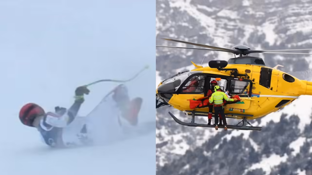Σοκαριστικό ατύχημα για σκιέρ λίγο πριν τους χειμερινούς Ολυμπιακούς Αγώνες