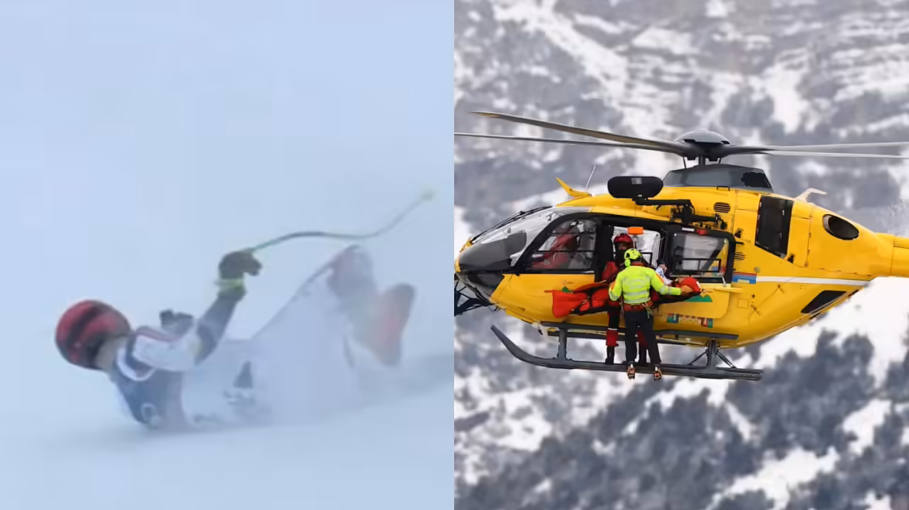 Σοκαριστικό ατύχημα για σκιέρ λίγο πριν τους χειμερινούς Ολυμπιακούς Αγώνες