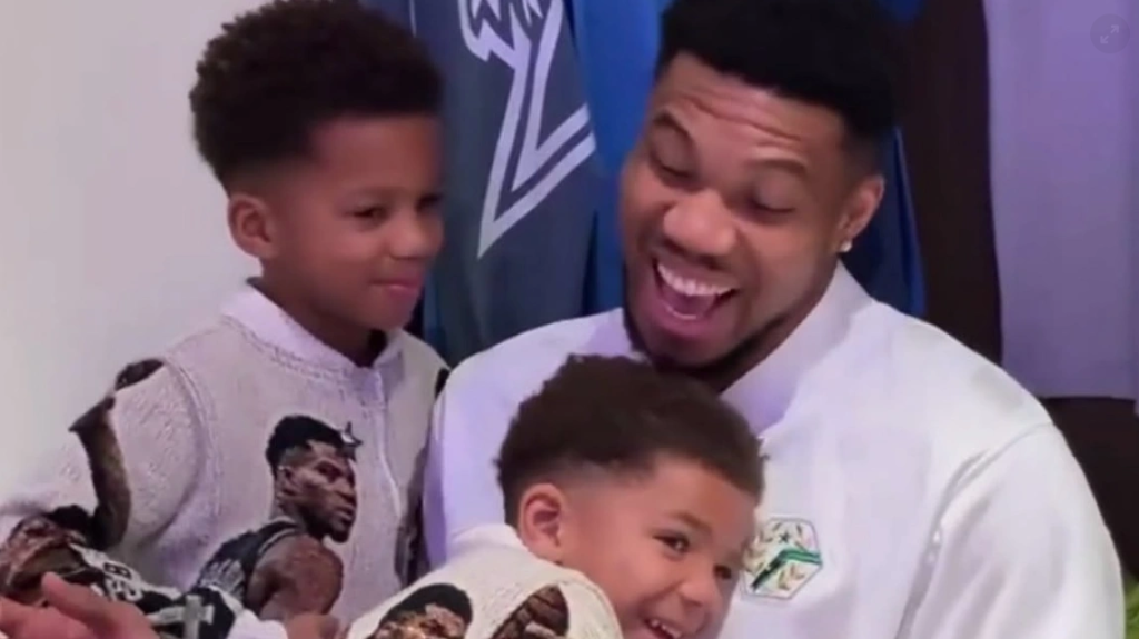 «Τρελάθηκαν» οι γιοί του Αντετοκούνμπο με τον Γουεμπανιάμα: «Σε 15 χρόνια θα καρφώνεις από πάνω του» (vids)