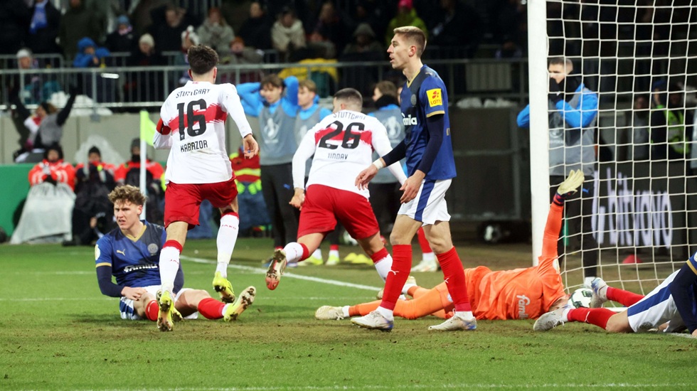 Χόλσταϊν Κίελ – Στουτγκάρδη 0-3: Καθάρισε στο τέλος και προκρίθηκε στα ημιτελικά