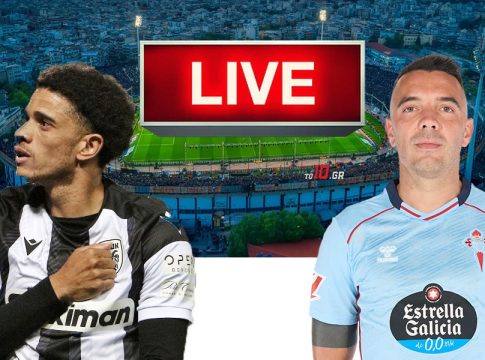 LIVE: ΠΑΟΚ – Θέλτα