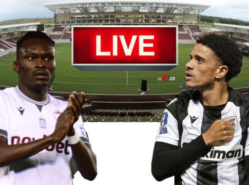 LIVE: ΑΕΛ Novibet – ΠΑΟΚ