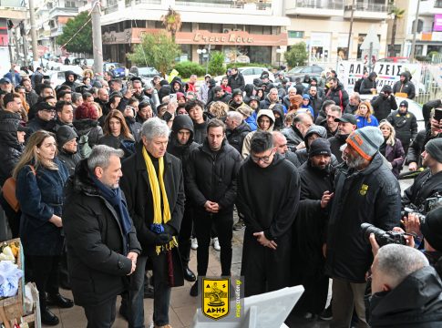 «Ράγισαν» καρδιές στο τρισάγιο του Α.Σ για τον Άλκη (pics)